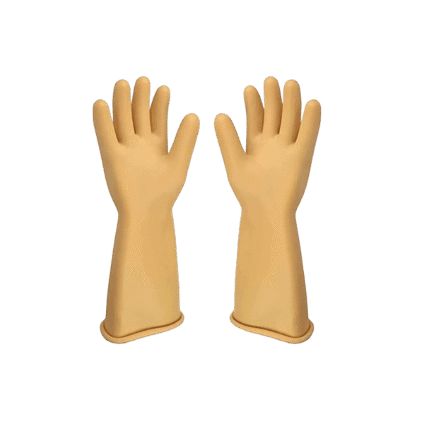 33KV Crystal Electrical Hand Gloves (Working Potential: 7.5KV)