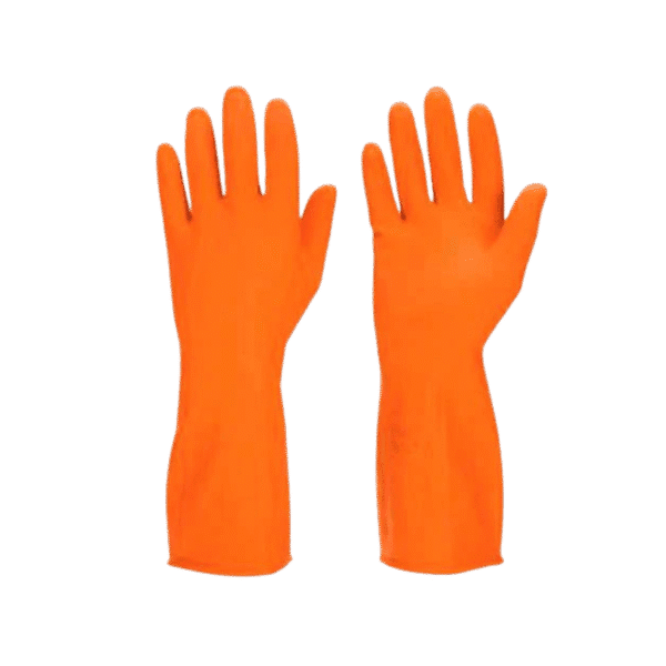Gold Finger Rubber Hand Gloves (Pack of 10) - Image 2