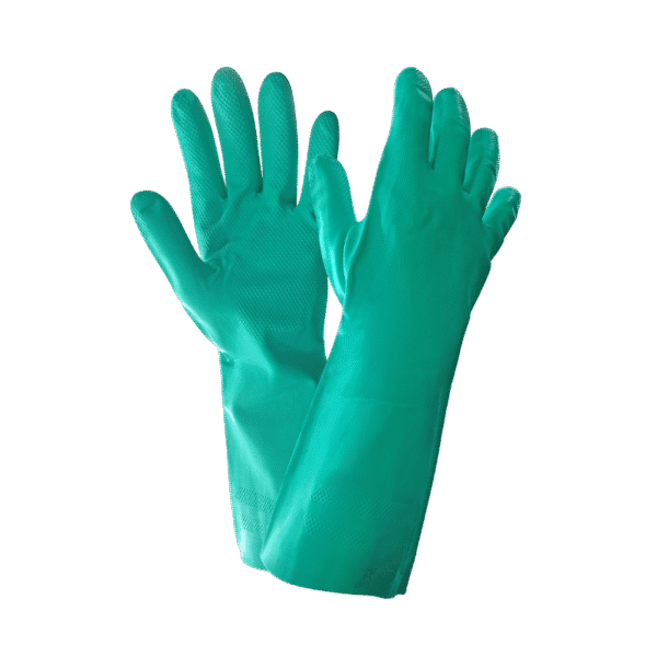 NF153G Mallcom Nitrile With Flock Lined Hand Gloves