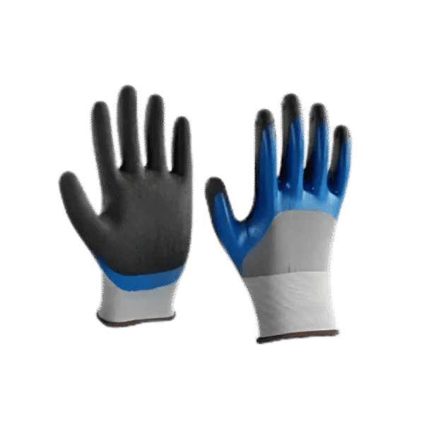 P35NHK Mallcom Double Deep Nitrile Hand Gloves