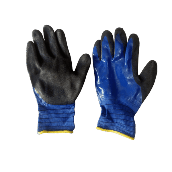 P35NHK Mallcom Double Deep Nitrile Hand Gloves - Image 2