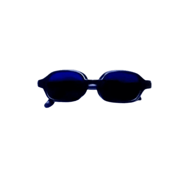 206 Protector Cobalt Blue Glass Goggles - Image 3