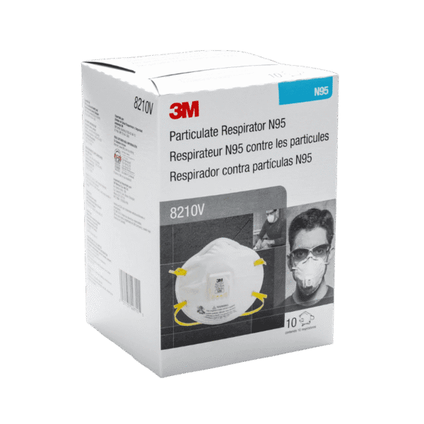 3M 8210V Particulate Respirator Mask – Pack of 10