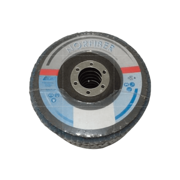 Norfiber Flap Disc 100 x 16 MM - 40 Grit - Image 2