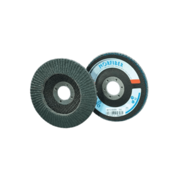Norfiber Flap Disc 115 x 22 MM - 80 Grit