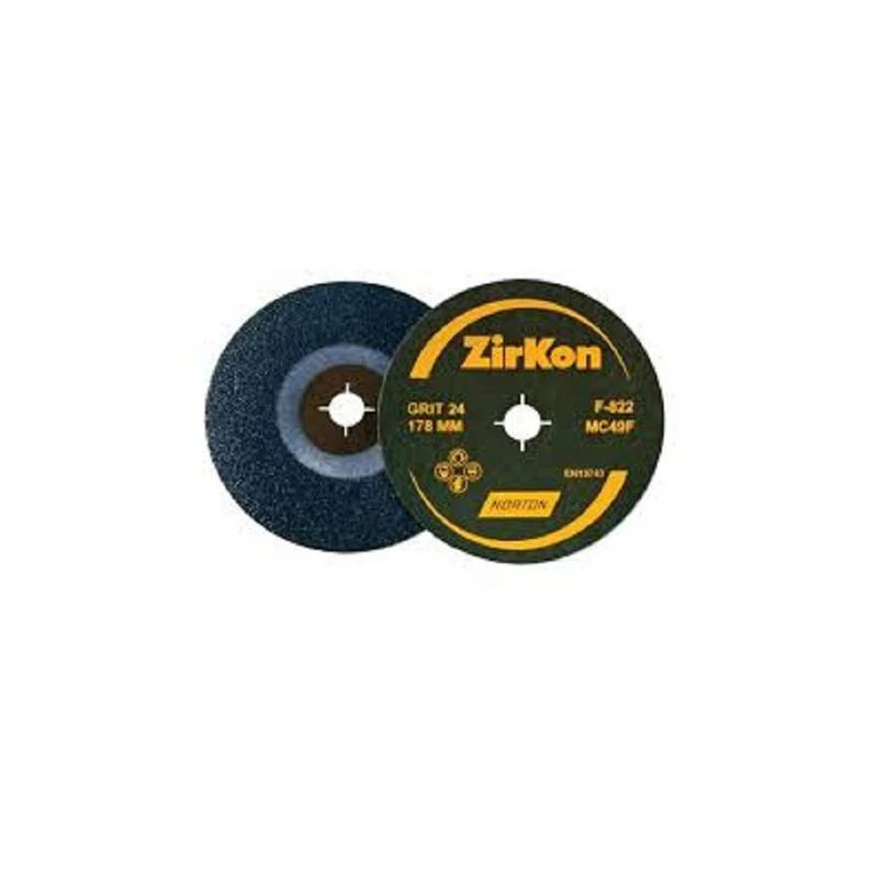 4 Inch Zircon Sanding Disc for Heavy Duty Metal Grinding & Finishing - 24 Grit