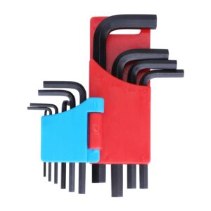 ALLEN KEY 10 Pcs. Set (1/16,5/64,3/32, 1/8,5/32,3/16, 7/32,1/4, 5/16 & 3/8 Inches BOX Packing)