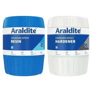 Araldite Standard Epoxy Adhesive for Strong Metal & Plastic Bonding - 1 kg